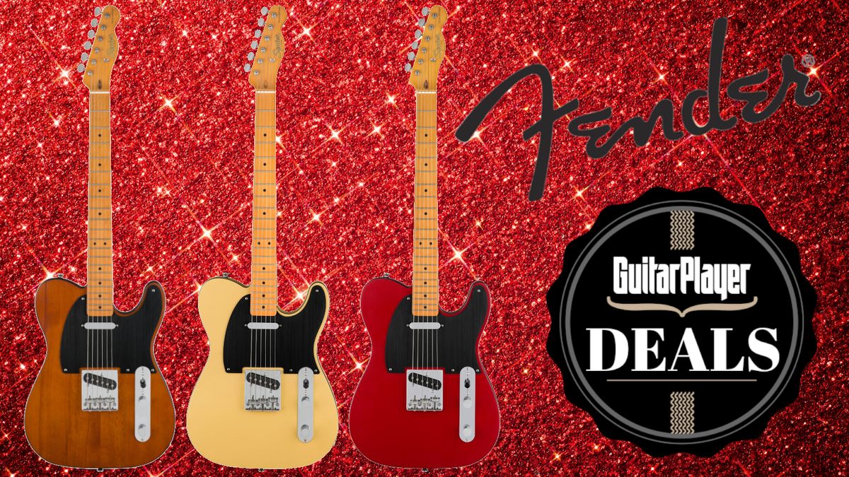 Save Up to 40% on 40th Anniversary Telecasters in Fender’s Amazing Cyber Monday Sale