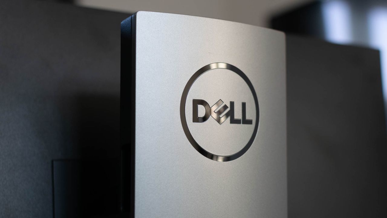 Dell logo on OptiPlex 7070 Ultra stand