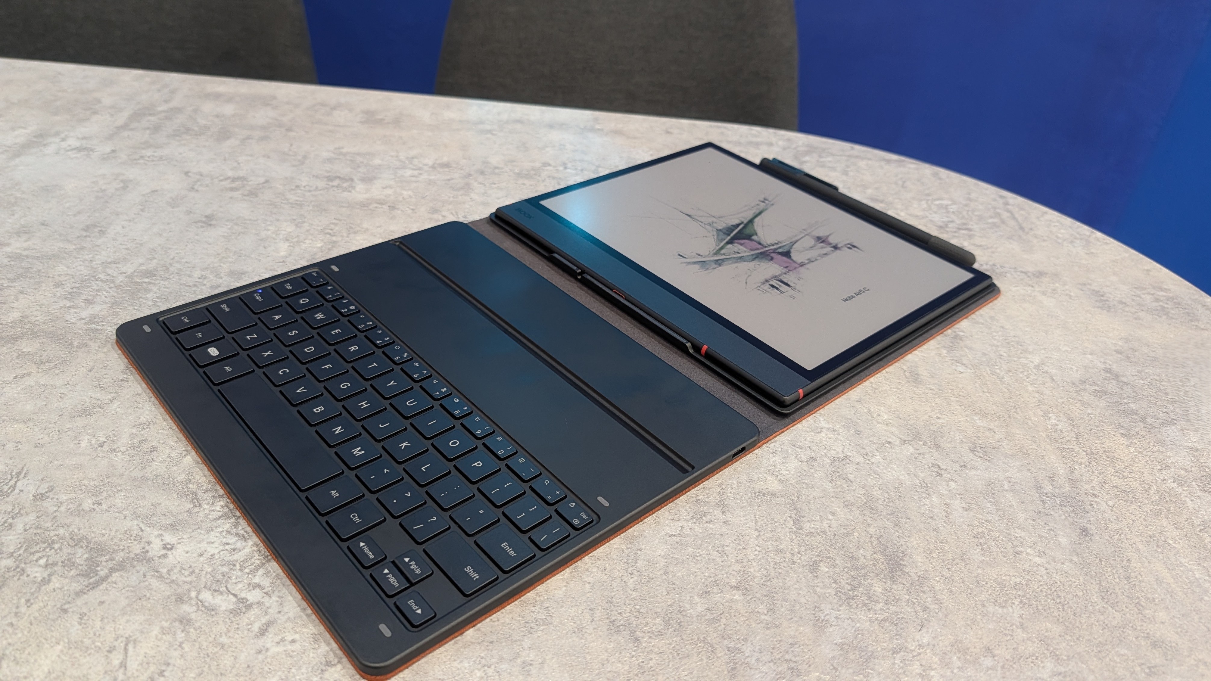 Onyx Boox Note Air 5 with keyboard cover