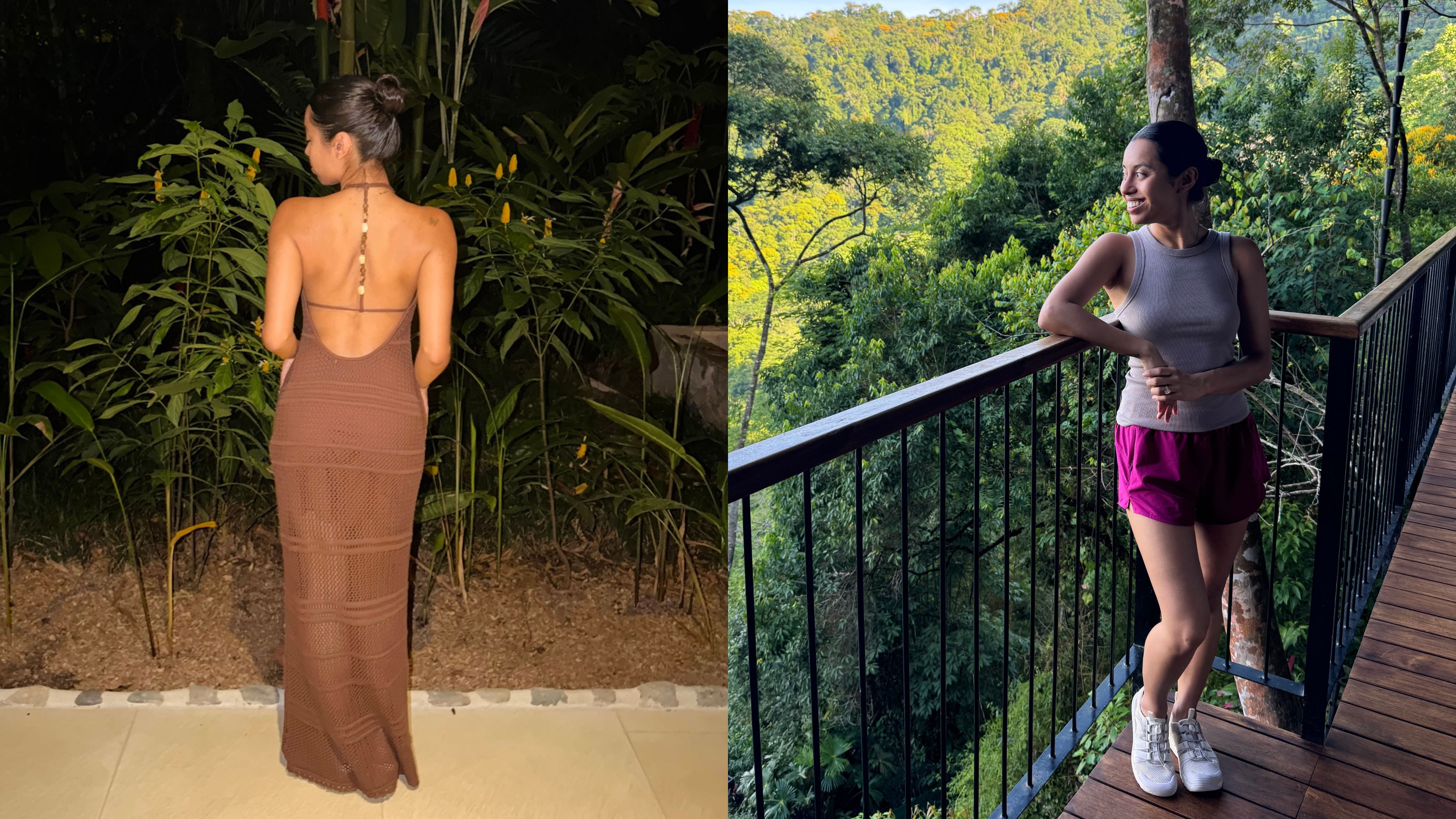 Ruby McAuliffe Ford-Dunker in Costa Rica travel outfits