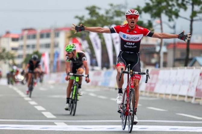 Juan Jos&eacute; Oroz Ugalde (Burgos-BH) wins stage 3