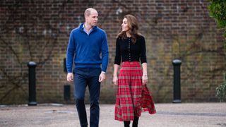 William and Kate at Kensington Palace