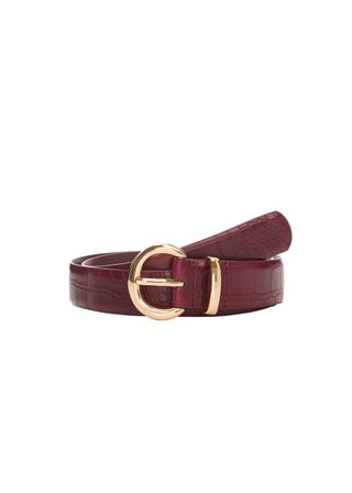 Animal Print Effect Belt - Women