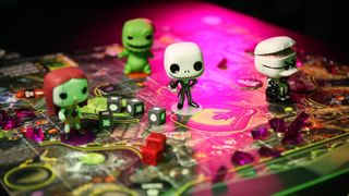 The Nightmare Before Christmas board and figures from Funkoverse Strategy Game 