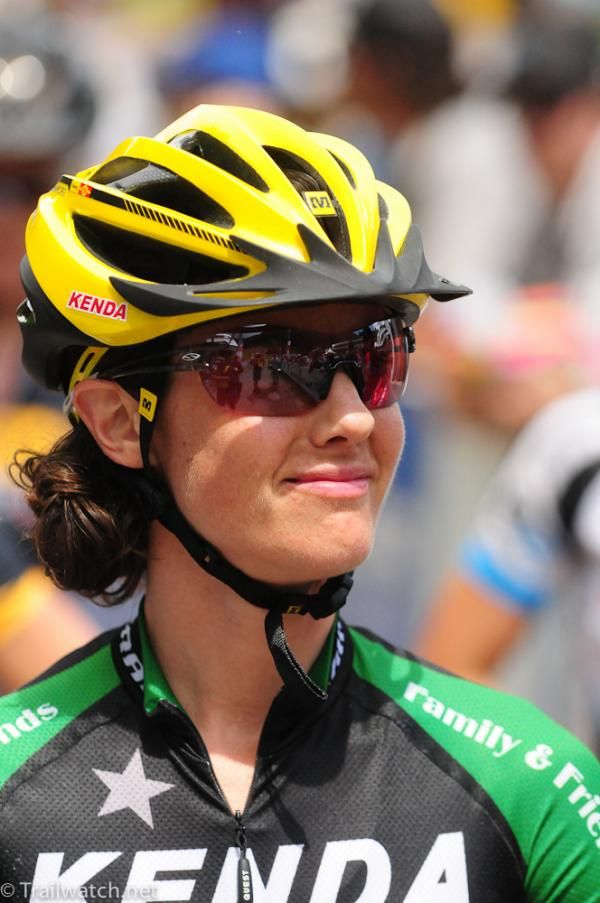 Daniela Campuzano (Mexico National Team) went to the lead on lap two