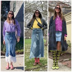Julia Gall Denim Skirts
