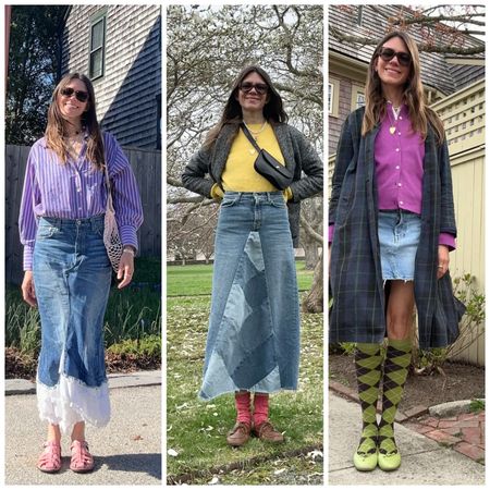 Julia Gall Denim Skirts