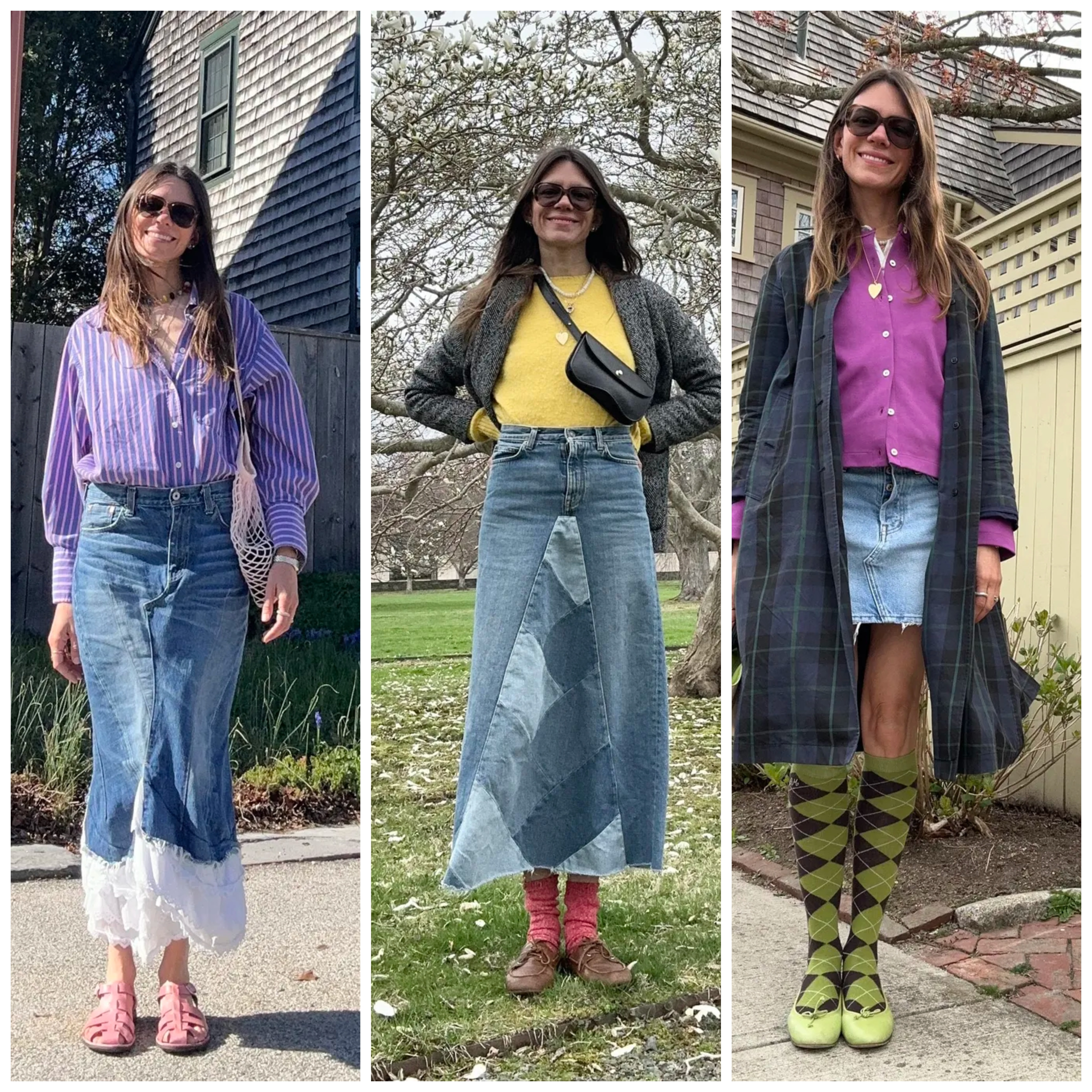 Julia Gall Denim Skirts
