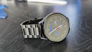 The Spigen Modern Fit watch band on the Galaxy Watch 5