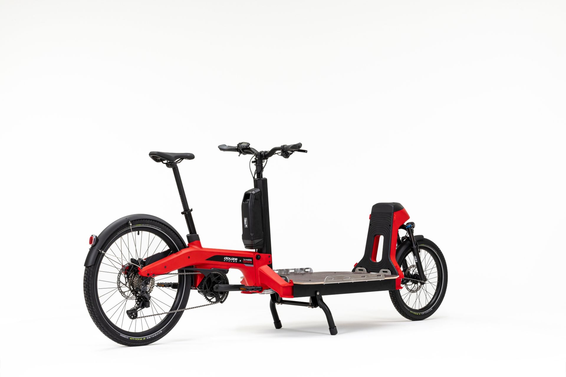 Image shows Toyota electric cargo bike