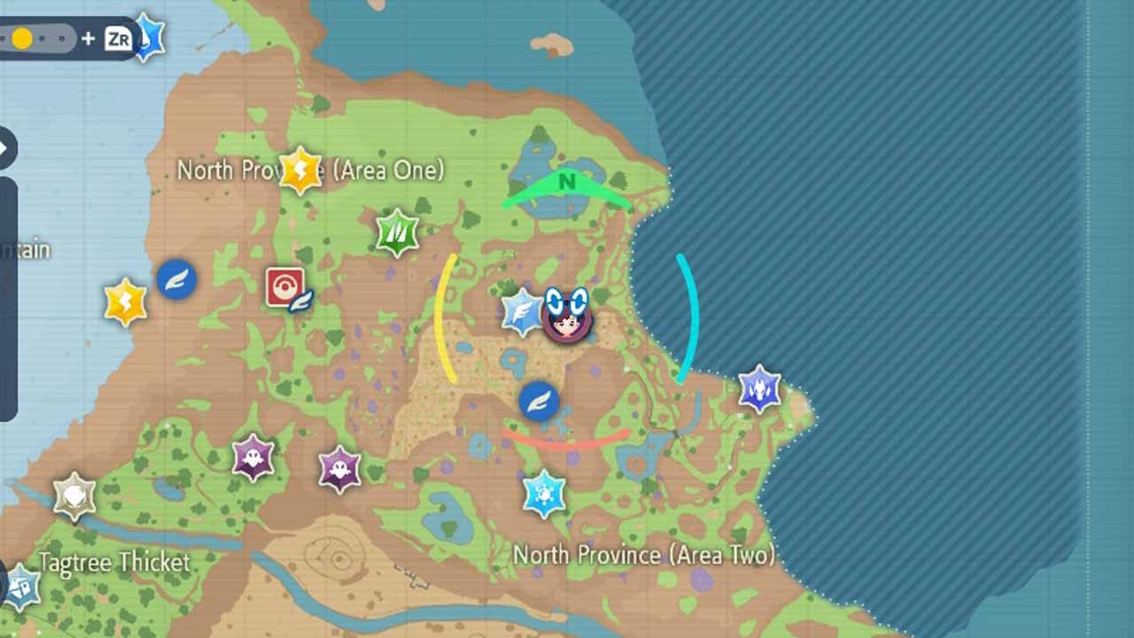 Pokemon Scarlet and Violet: Bisharp Map