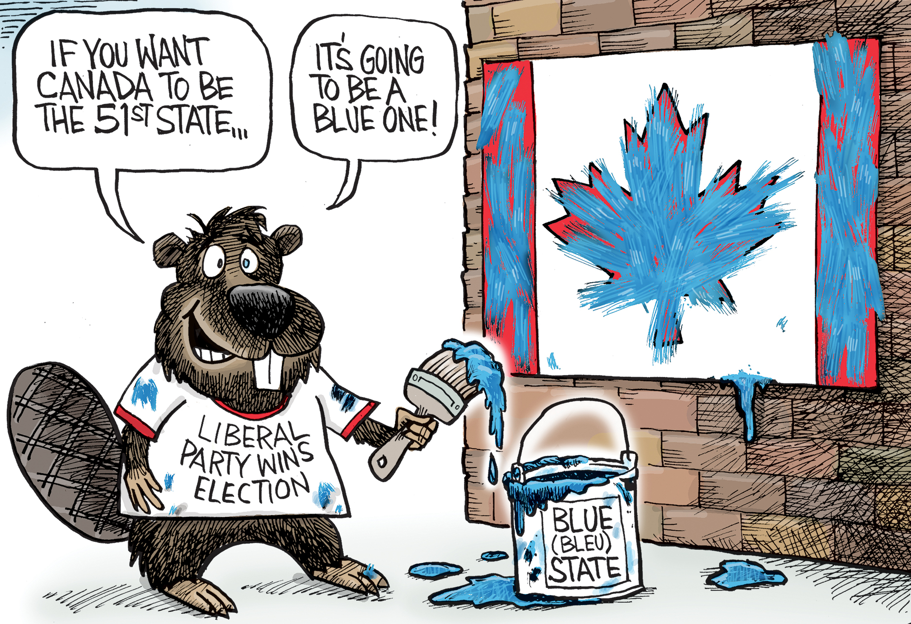 Political Cartoon