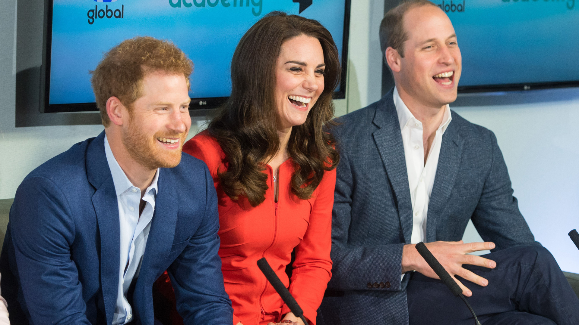 Prince William, Princess Kate, and Prince Harry