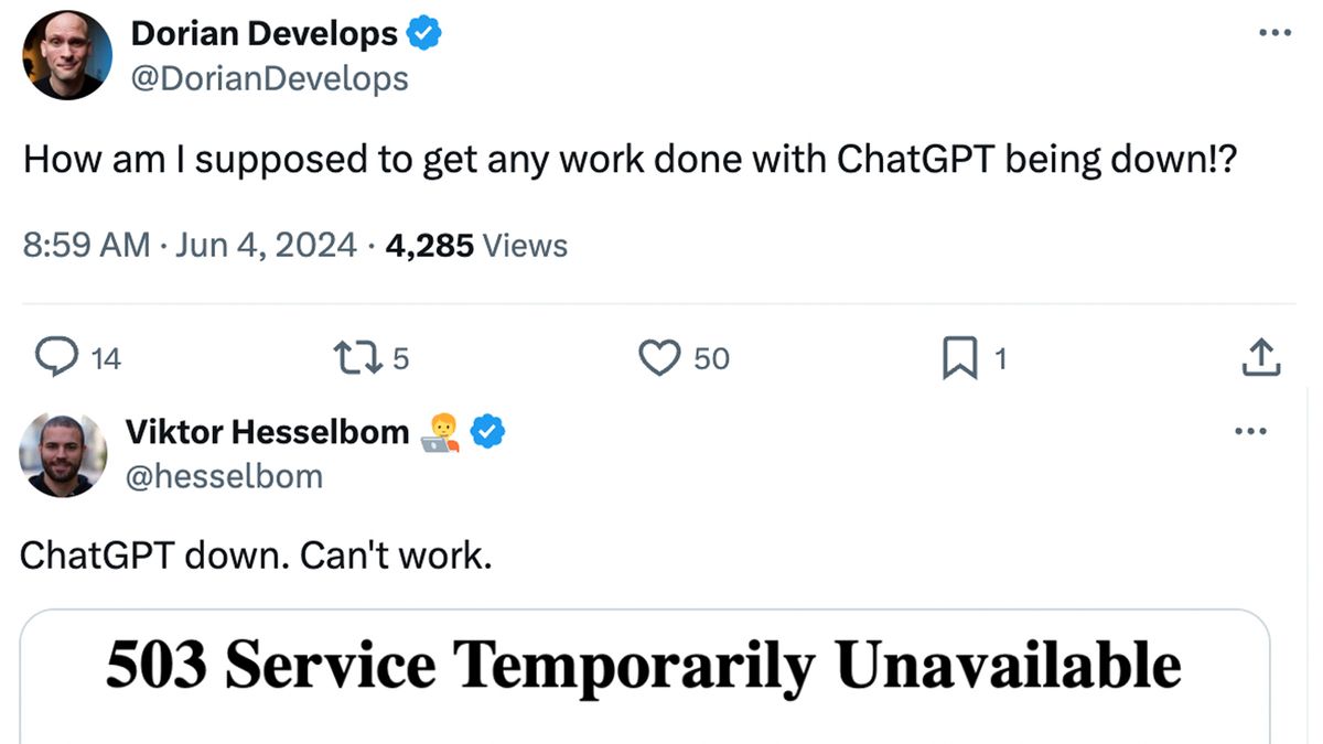 ChatGPT was down again – here’s what you need to know about the outage ...