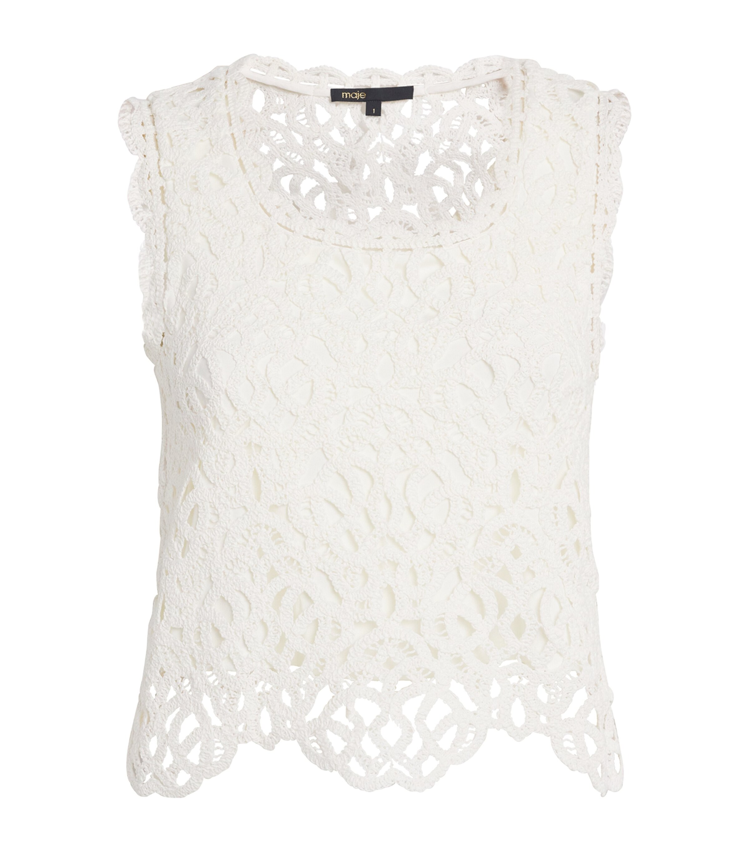 Cotton Crochet Tank Top