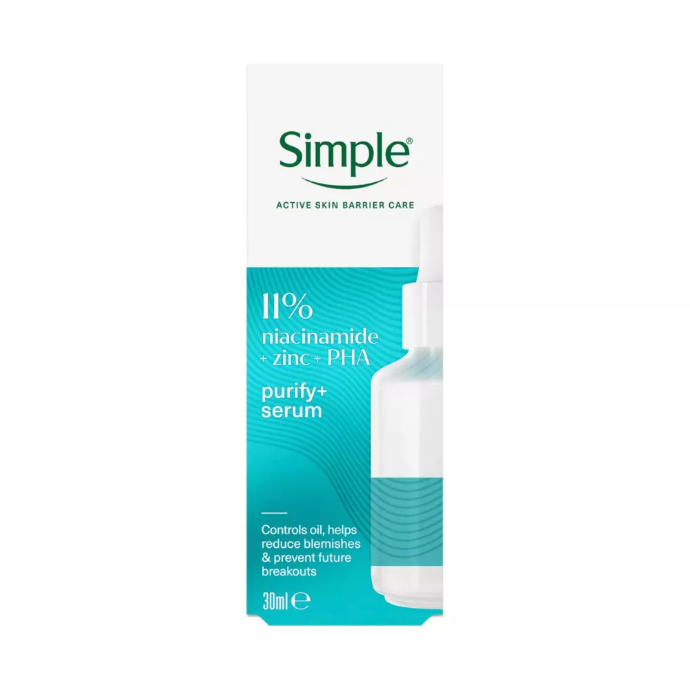 Simple Purify+ 8% Aha+pha Serum 30ml