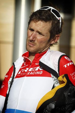Schleck lowers Paris-Nice ambitions after crash in Andalucia