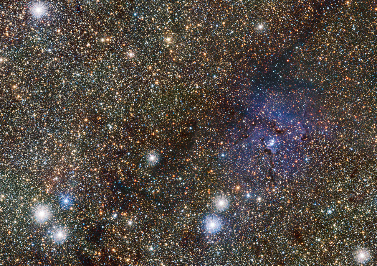 VISTA Image of the Trifid Nebula