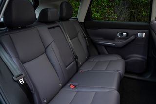 The rear seats in the Leapmotor C10 SUV