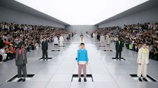 Dior menswear show set by Kim Jones