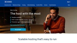 1&1 Ionos best web hosting