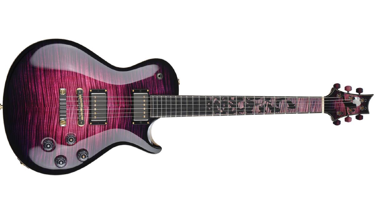 PRS Private Stock #8684 McCarty Singlecut 594 &ndash; Fuschia Smoked Burst &ndash; Owls in Flight.