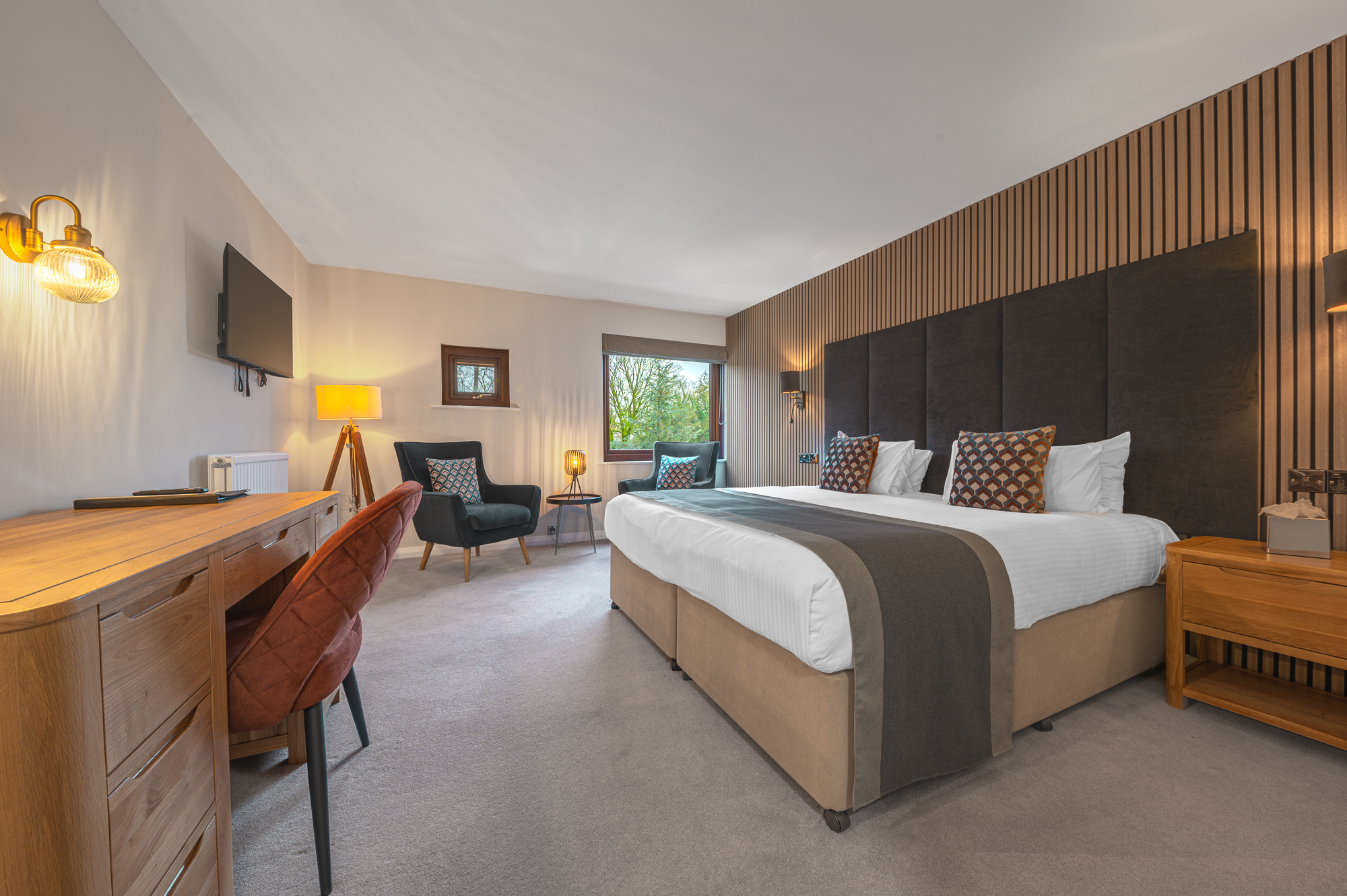 Crooklands hotel bedroom