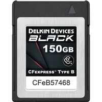 Delkin  Devices 150GB BLACK CFexpress Type B Memory Card