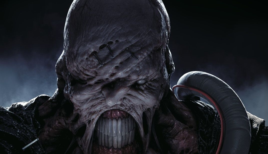 Resident Evil 3 scary face guy