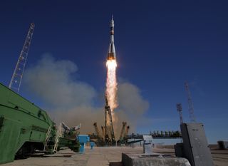 Soyuz Rocket Launch, Oct. 11, 2018