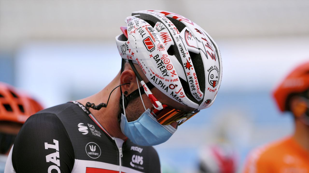Tomasz Marczynski custom helmet
