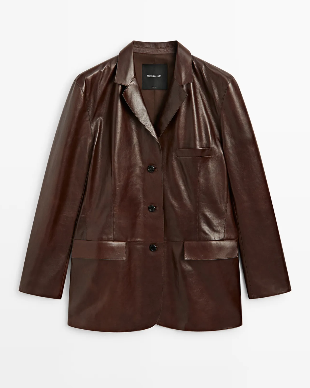 Massimo Dutti Leather Jacket