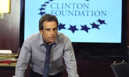 In this Funny or Die video, Ben Stiller has trouble wrangling new ideas for the Clinton Foundation, despite a crack team of A-list celebrities on the case.