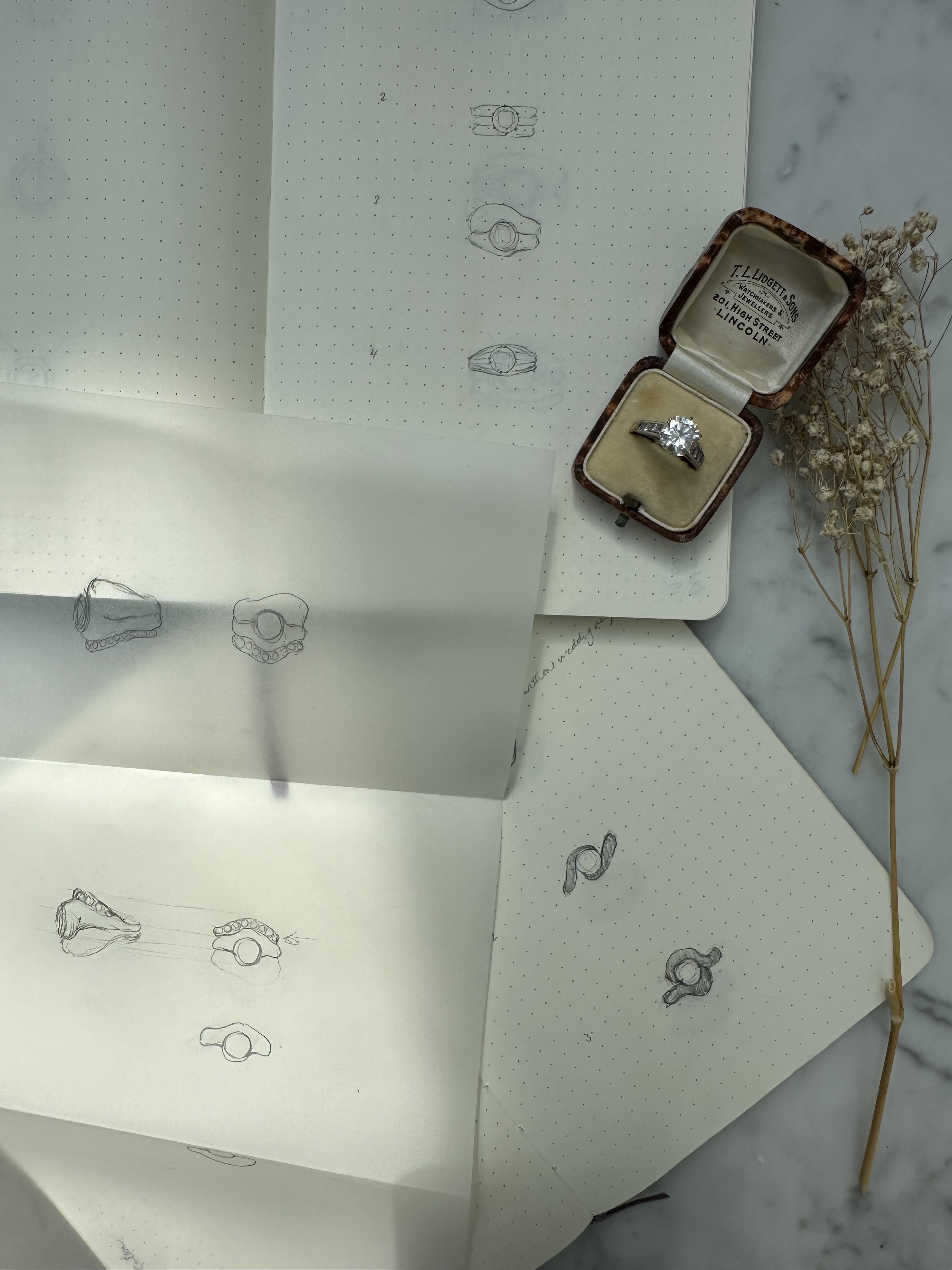 Bespoke engagement ring