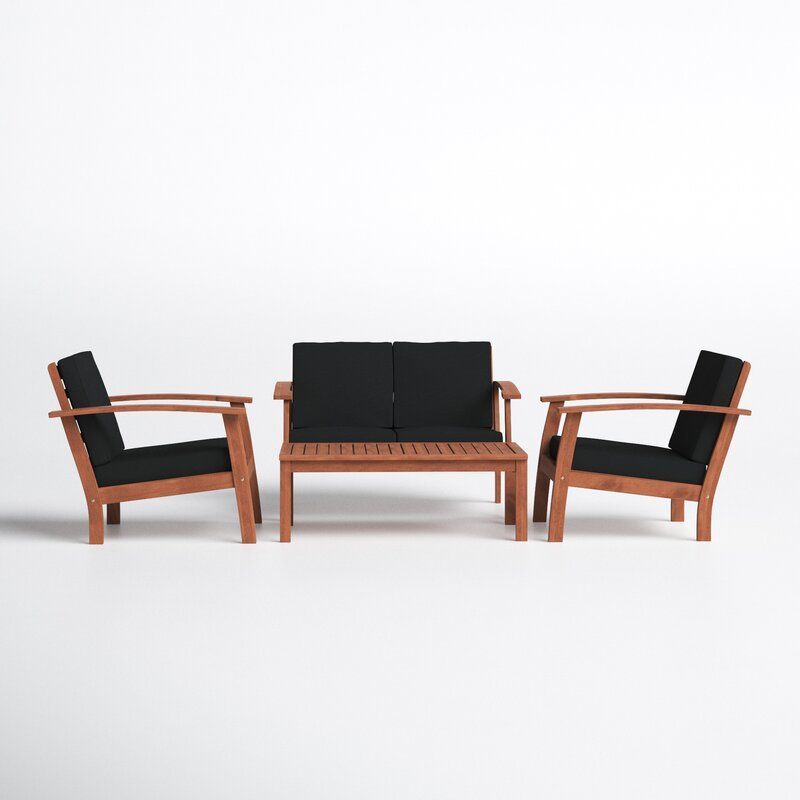 A 4-person seating group from Joss & Martin for the best outdoor furniture brands in the US.