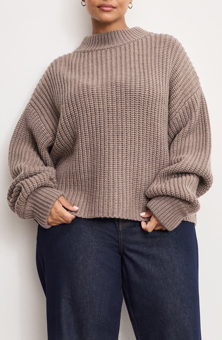 Chunky Mock Neck Sweater