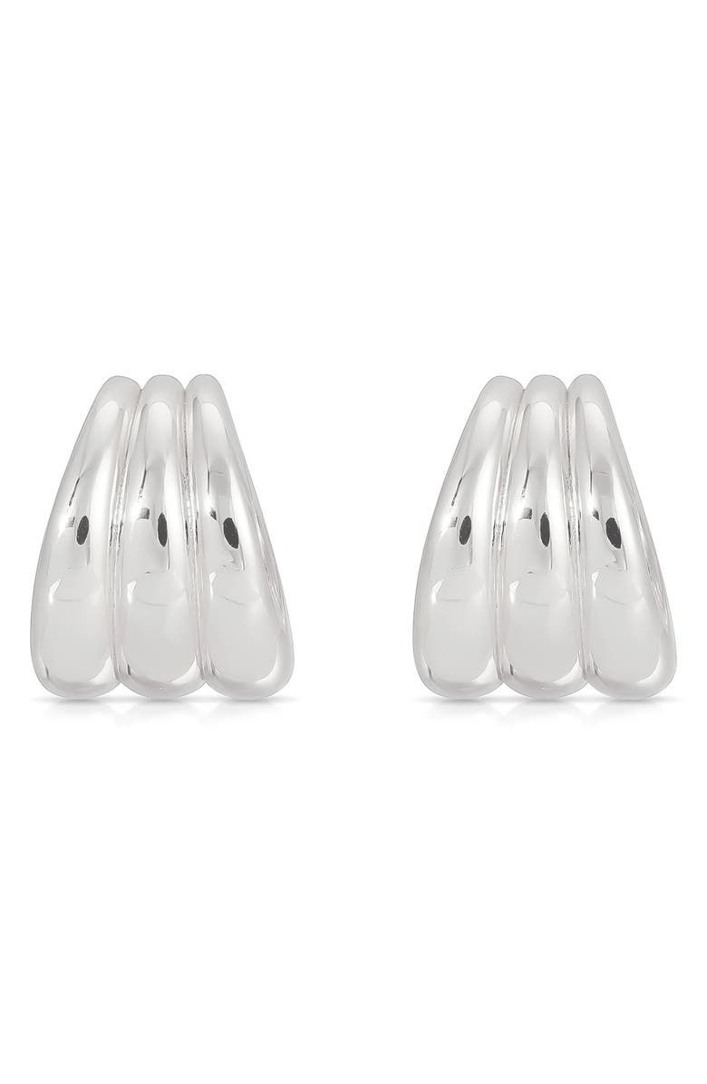 Rooted Vines Medium Hoop Earrings