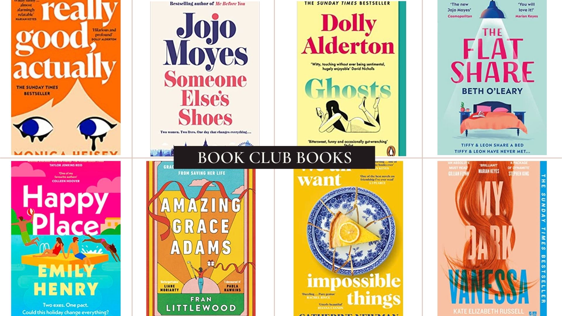 Best Book Club Books: Funny Books