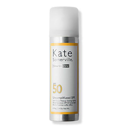 Uncomplikated Spf Soft Focus Makeup Setting Spray Broad Spectrum Spf 50 Sunscreen