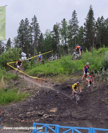 Riders are having problems with this little dropoff.