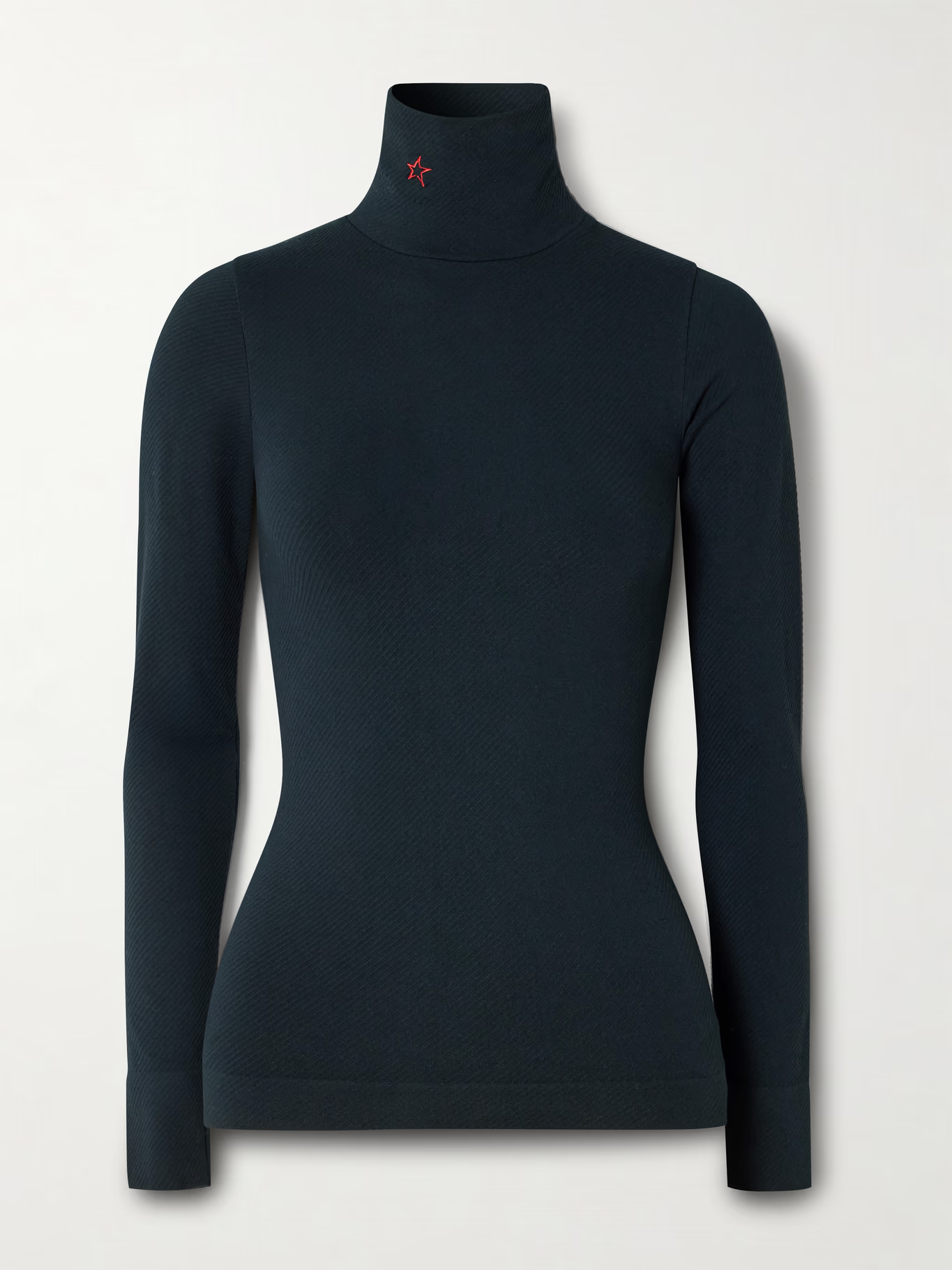 Perfect Moment, Ribbed Thermal Modal-Blend Turtleneck Top