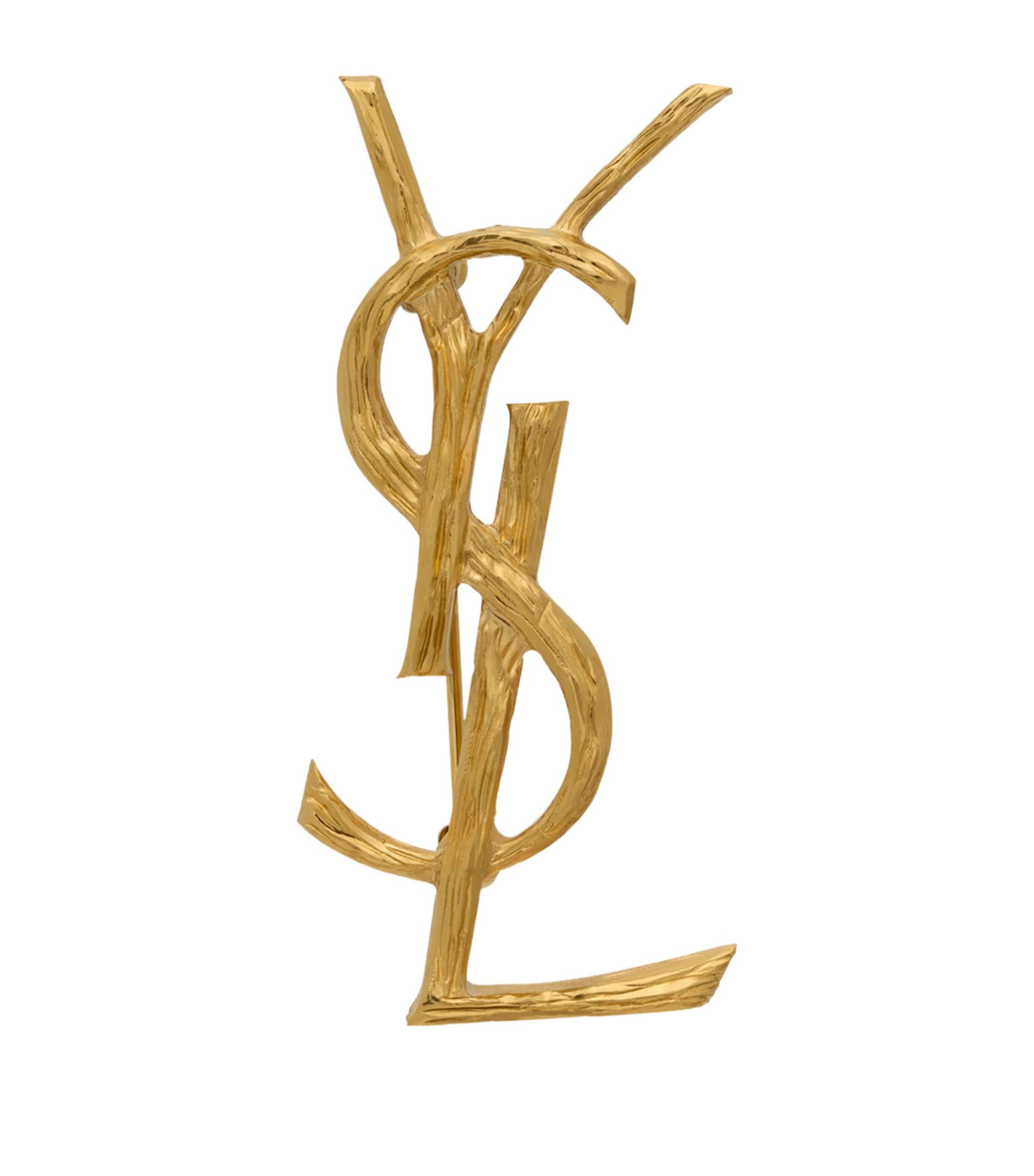 Saint Laurent Opyum Ysl Brooch