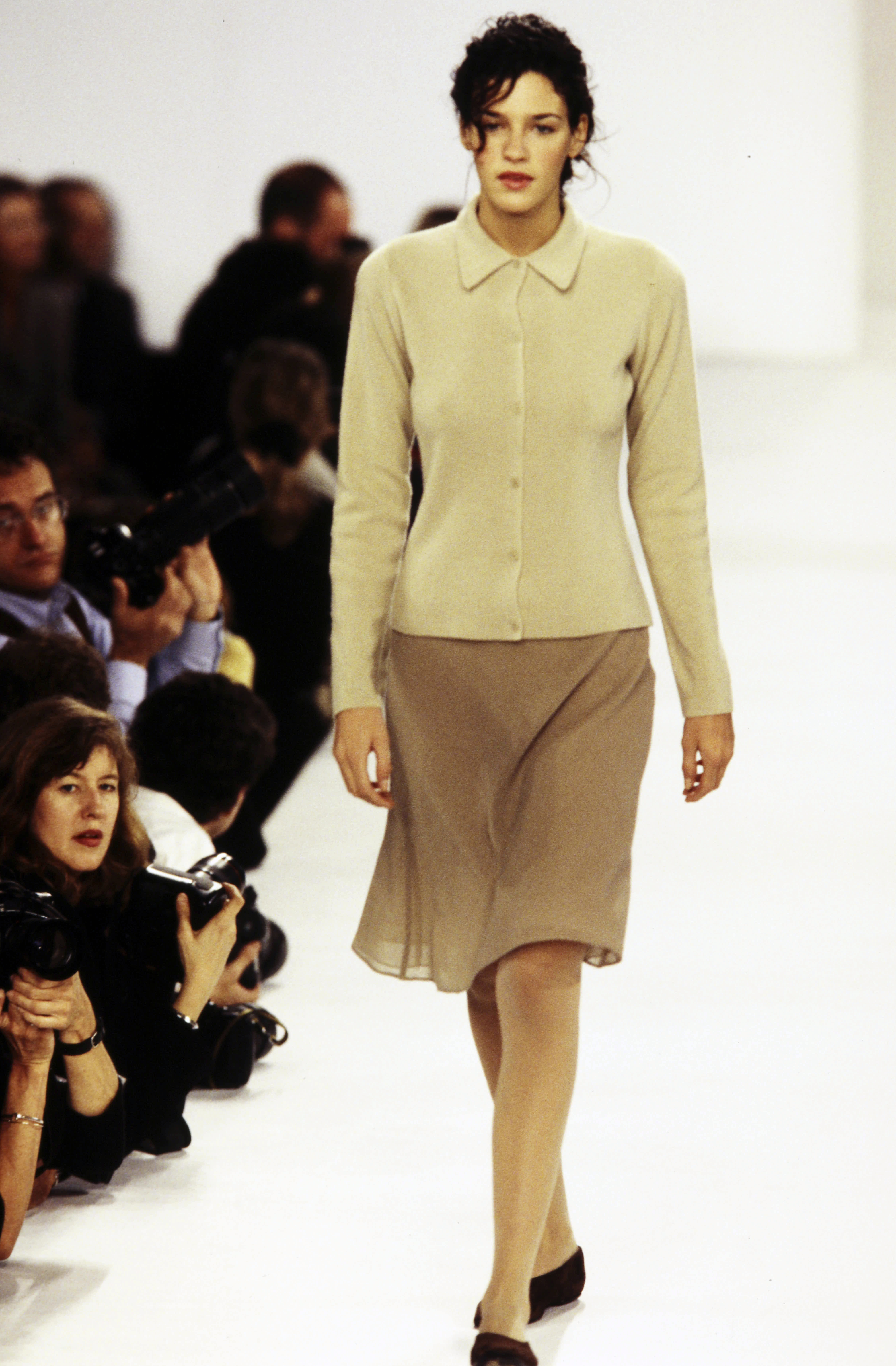 Calvin Klein Collection Fall 1994 Ready To Wear Runway Show.