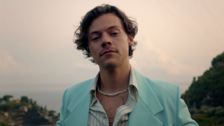 Harry Styles in the Golden music video