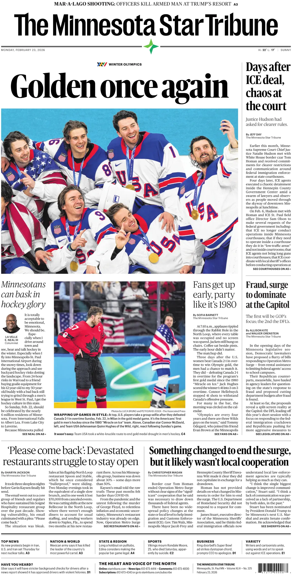 The Minnesota Star Tribune