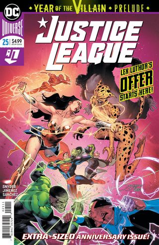 Justice League cover, 2019