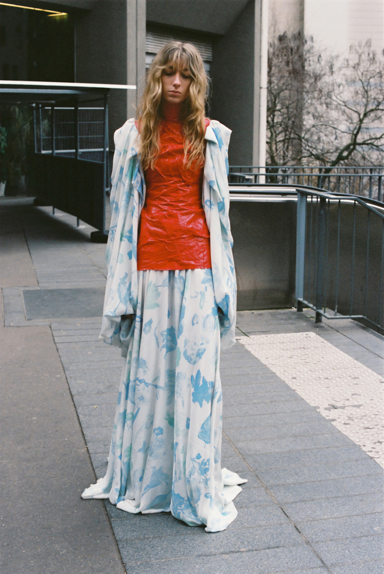 Maison Margiela S/S 2026 by Glenn Martens photographed on Paris Street