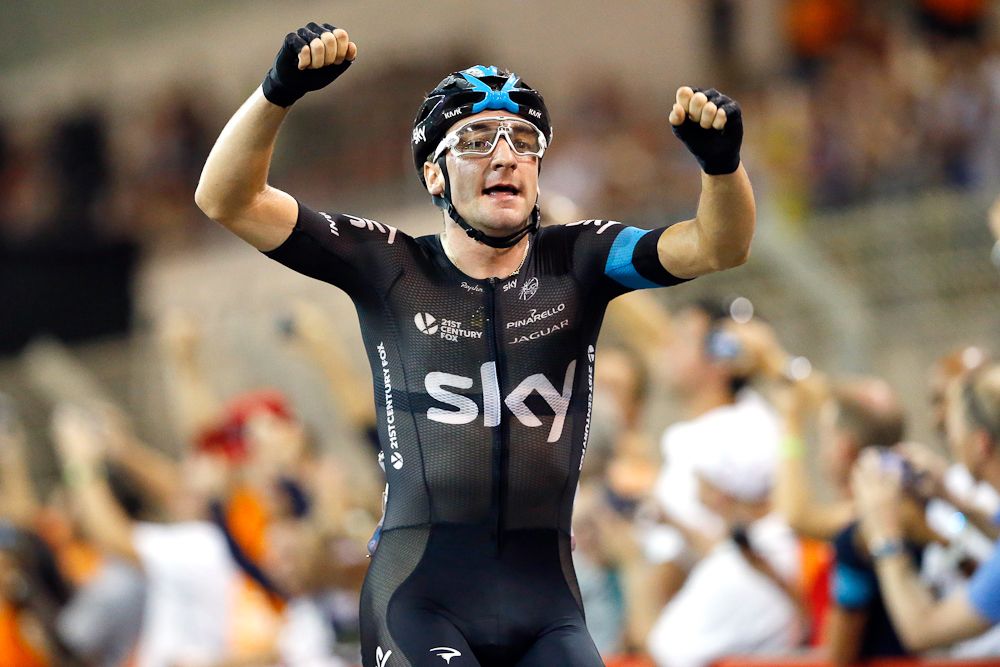 Elia Viviani wins the final stage in Abu Dhabi