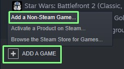 So spielen Sie Nicht-Steam-Spiele über Steam