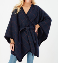 Sabrina cut and sew cape Save 40%, was £89.95 now £53.95Ideal for layering over your beloved winter coat as the weather cools or, styling solo. Try yours with faux-leather trousers and pumps.